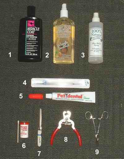 Picture of grooming supplies 2